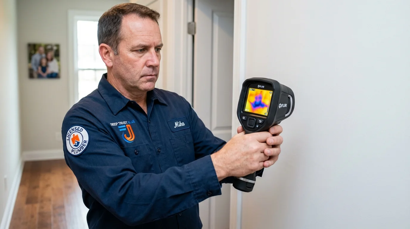 Thermal imaging leak detection by Johns Plumbing LLC in Apache Junction